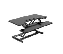 Bakker hævesænke bordplade, sort - Købt som beset – outletvare m. begrænset reklamationsret.